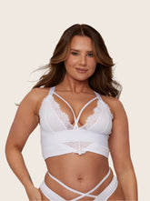 Aspen Bralette : Ice White