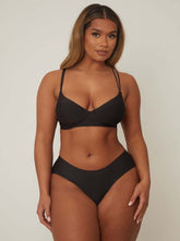 Frankie Bralette & Brief Set : Jet Black