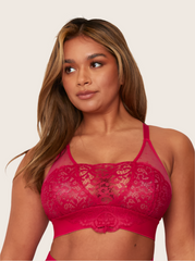 Beccs Bralette : Very Cherry