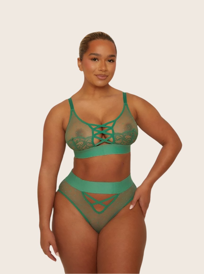 Abigail Set : Amazon Green