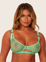 Aphrodite Bra : Apple Green