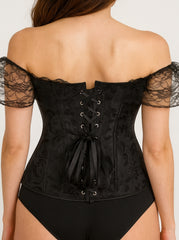 Frantic Romantic Corset : Onyx Black