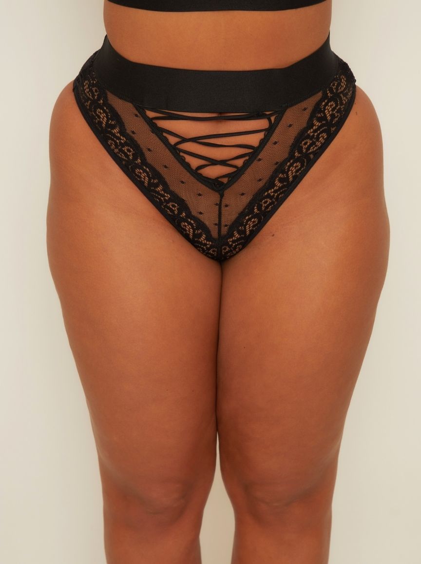 Maya High Waist : Midnight Black